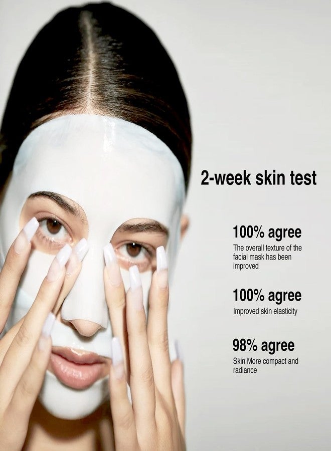 SUDAJI Apple Stem Cells Probiotics Collagen Face Mask (37gx5ea), Hydrating Overnight Hydrogel Mask for All Skin Types – Elasticity Enhancing, Firming, Moisturizing​ - Image 4